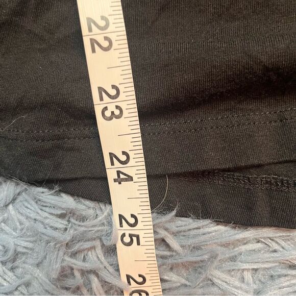 Evereve Black Long Sleeve Sweatshirt Top Size XL - Picture 4 of 5